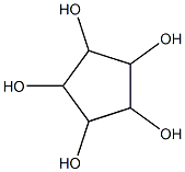 Cyclopentane-1α,2α,3α,4α,5α-pentol Structure