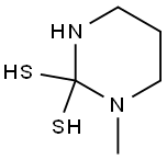 2,2(1H)-Pyrimidinedithiol,tetrahydro-1-methyl-(9CI),343268-77-9,结构式