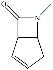 6-Azabicyclo[3.2.0]hept-2-en-7-one,6-methyl-(9CI)|