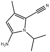 343272-32-2 1H-Pyrrole-2-carbonitrile,5-amino-3-methyl-1-(1-methylethyl)-(9CI)