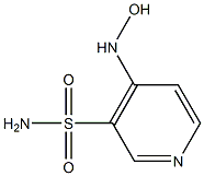 3-Pyridinesulfonamide,4-(hydroxyamino)-(9CI) Struktur
