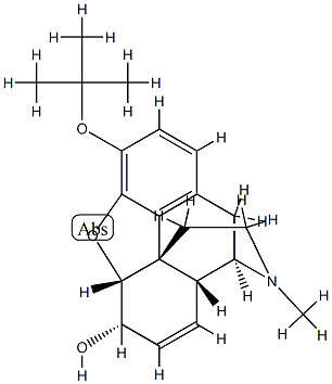 3-O-tert-butylmorphine,34332-27-9,结构式