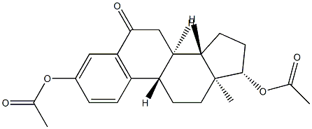 3,17β-Bis(acetyloxy)-1,3,5(10)-estratrien-6-one,3434-45-5,结构式