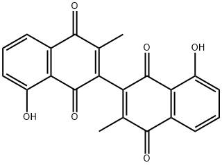 3,3'-双矶松素 结构式