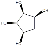 1α,2α,3α,4α-Cyclopentanetetrol,34361-77-8,结构式