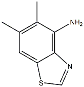 4-Benzothiazolamine,5,6-dimethyl-(9CI)|