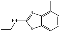 2-Benzothiazolamine,N-ethyl-4-methyl-(9CI) Structure