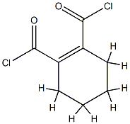 1-Cyclohexene-1,2-dicarbonyl dichloride (9CI) 结构式