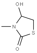 2-Thiazolidinone,4-hydroxy-3-methyl-(9CI) Structure