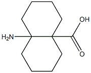 4a(2H)-Naphthalenecarboxylicacid,8a-aminooctahydro-(9CI) Structure