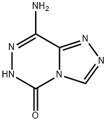 1,2,4-Triazolo[4,3-d][1,2,4]triazin-5(6H)-one,8-amino-(9CI) Struktur