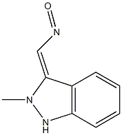 2-methyl-2H-indazole-3-carbaldehyde oxime Structure