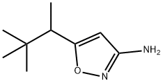 3-Isoxazolamine,5-(1,2,2-trimethylpropyl)-(9CI) Structure