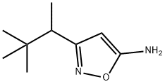 5-Isoxazolamine,3-(1,2,2-trimethylpropyl)-(9CI) Structure