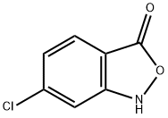 6-氯苯并[C]异恶唑-3(1H)-酮, 344779-30-2, 结构式
