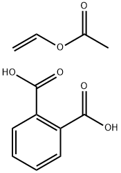 聚醋酸乙烯邻苯二甲酸酯, 34481-48-6, 结构式