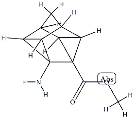 1,2-Methanodicyclopropa[cd,gh]pentalene-2c(1H)-carboxylicacid,2d- 化学構造式