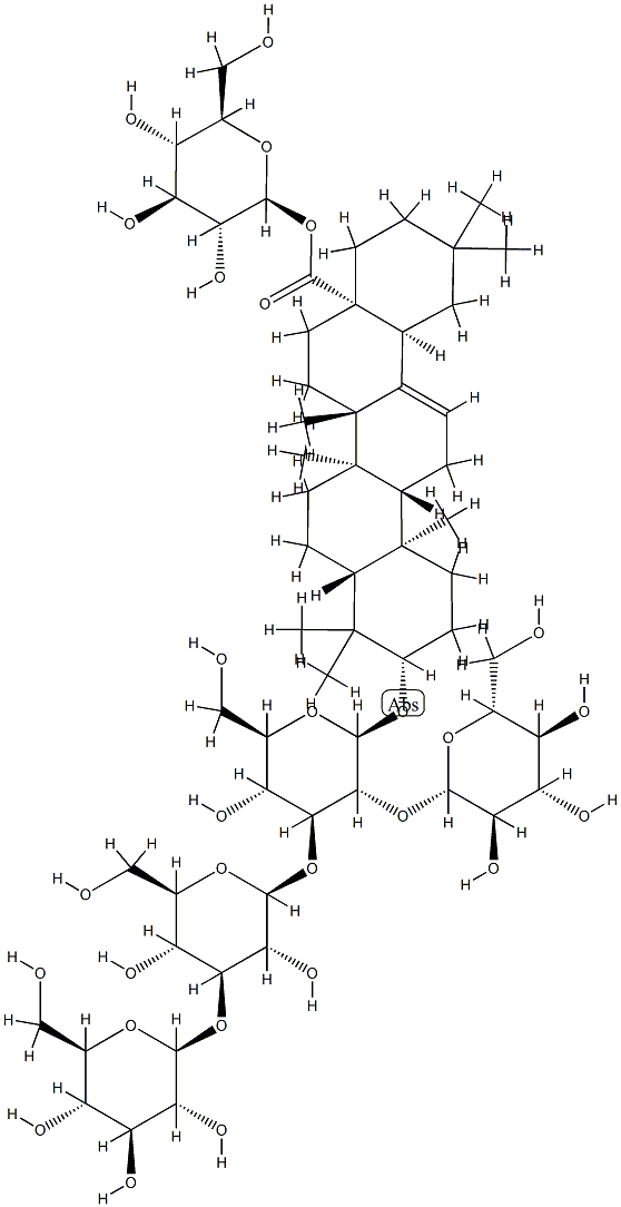 アラロシドX 化学構造式