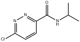 6-chloro-pyridazine-3-carboxylic acid isopropylamine Structure