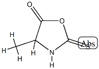 5-Oxazolidinone,4-methyl-2-thioxo-(9CI) Structure
