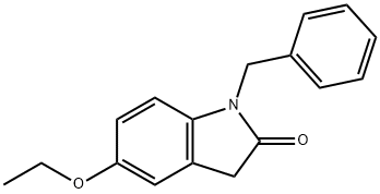 1-Benzyl-5-Ethoxy-1,3-Dihydro-Indol-2-One(WXC02966) 化学構造式