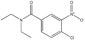 4-chloro-N,N-diethyl-3-nitrobenzamide Structure