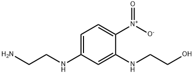 2-{5-[(2-aminoethyl)amino]-2-nitroanilino}ethanol 结构式