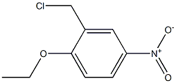 2-(chloromethyl)-1-ethoxy-4-nitrobenzene Structure