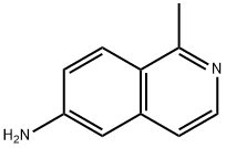 6-氨基-1-甲基异喹啉, 347146-39-8, 结构式