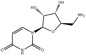 5'-amino-5'-deoxyuridine Structure