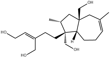 (1R)-2,3,4,7,8,8aβ-Hexahydro-1-[(Z)-5-hydroxy-3-hydroxymethyl-3-pentenyl]-2α,5-dimethyl-1α,3aβ(1H)-azulenedimethanol Structure