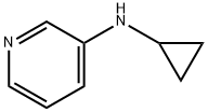 3-Pyridinamine,N-cyclopropyl-(9CI) Struktur
