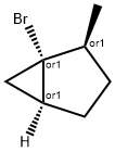 Bicyclo[3.1.0]hexane, 1-bromo-2-methyl-, (1-alpha-,2-ba-,5-alpha-)- (9CI) Structure