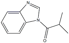 1H-Benzimidazole,1-(2-methyl-1-oxopropyl)-(9CI) Structure