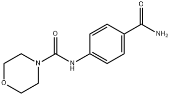 4-Morpholinecarboxamide,N-[4-(aminocarbonyl)phenyl]-(9CI)|