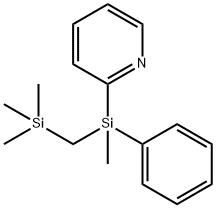 Pyridine,2-[methylphenyl[(trimethylsilyl)methyl]silyl]-(9CI)|