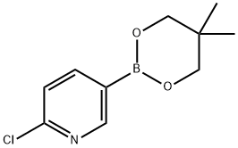 2-chloro-5-(5,5-dimethyl-1,3,2-dioxaborinan-2-yl)pyridine(SALTDATA: FREE)|