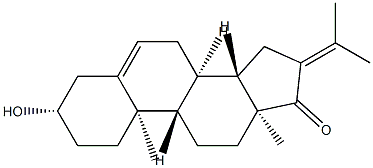 3509-94-2 3β-Hydroxy-16-(1-methylethylidene)androst-5-en-17-one