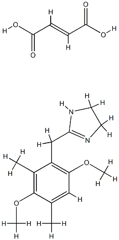 Domazoline fumarate Struktur