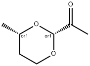 Ethanone, 1-[(2R,4S)-4-methyl-1,3-dioxan-2-yl]-, rel- (9CI) 结构式