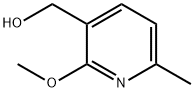 3-Pyridinemethanol,2-methoxy-6-methyl-(9CI) 化学構造式