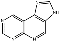 1H-Imidazo[4,5:4,5]pyrido[2,3-d]pyrimidine  (9CI) Struktur
