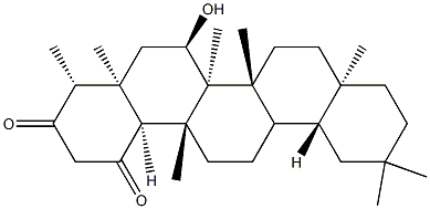 35162-66-4 7α-Hydroxy-D:A-friedooleanane-1,3-dione