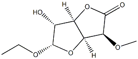 alpha-D-Glucofuranosiduronicacid,ethyl5-O-methyl-,gamma-lactone(9CI) Struktur