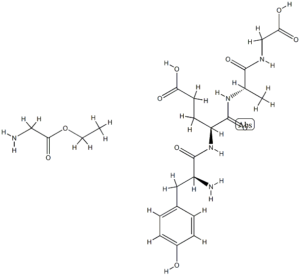 Poly(L-tyrosyl-L-glutamyl-L-alanyl-glycyl)glycine ethyl ester|