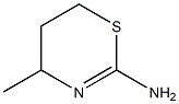 4H-1,3-Thiazin-2-amine,5,6-dihydro-4-methyl-(9CI) 化学構造式