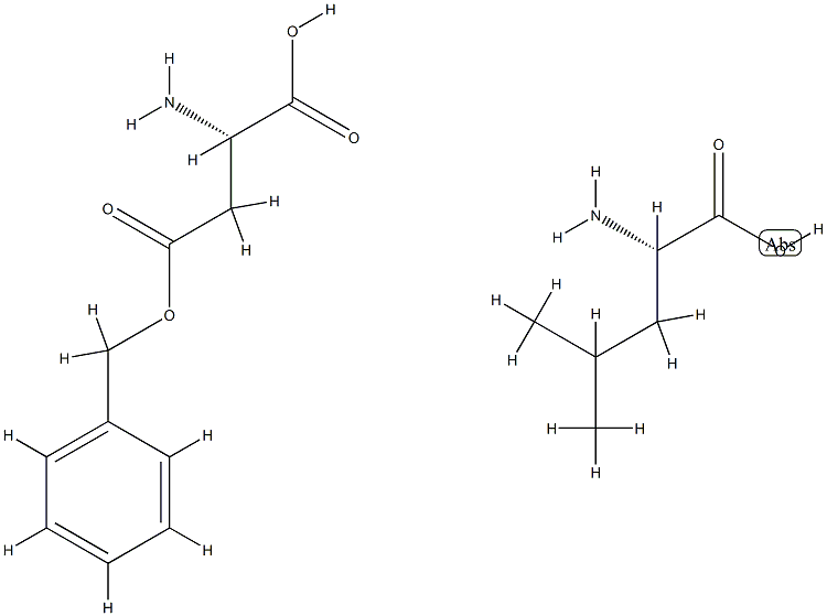 Poly(beta-benzyl-L-aspartate-co-L-leucine) Structure