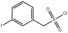 (3-iodophenyl)methanesulfonyl chloride Struktur