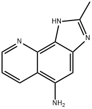 1H-Imidazo[4,5-h]quinolin-5-amine,2-methyl-(9CI) Struktur