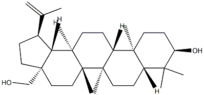 Lup-20(29)-ene-3α,28-diol 结构式